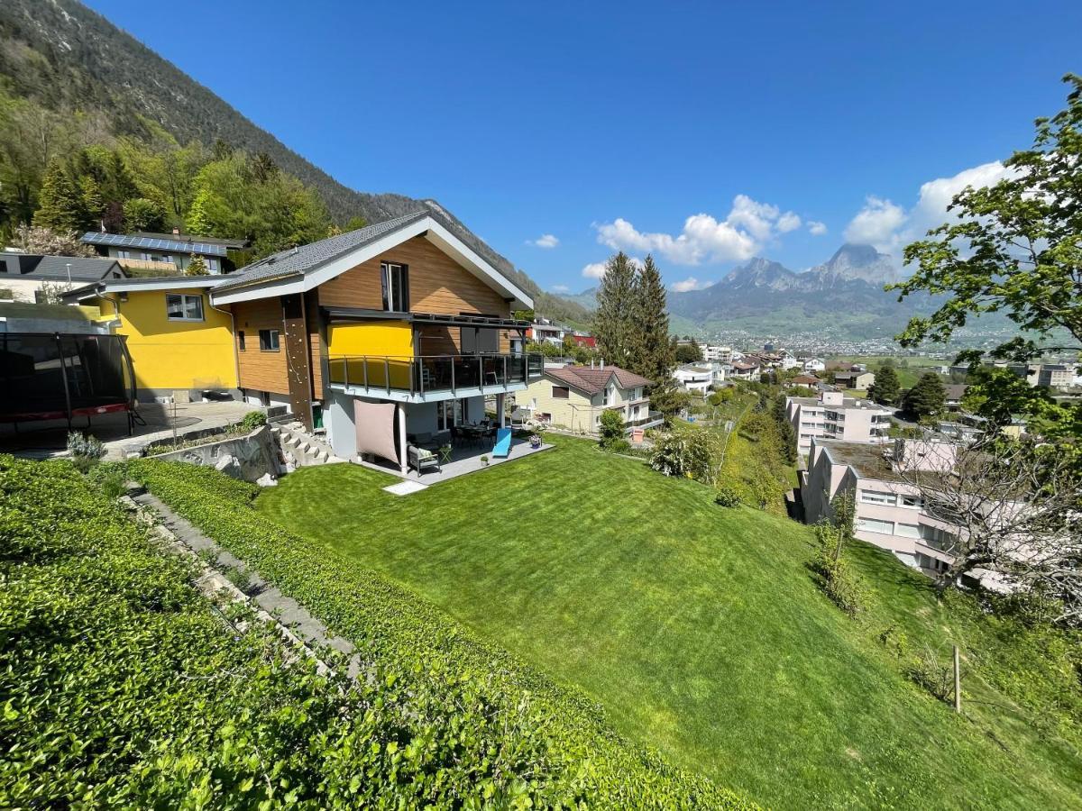 Ferienwohnung Seesicht Brunnen Exteriör bild